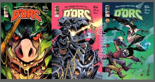 Dorc #8 Cover A B C Variant Set Options Brett Bean Image Comics Presale 9/23