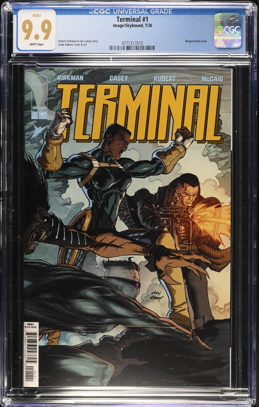 Terminal #1 CGC 9.9 Cover A Kubert Kirkman Image Comics 1st Print 2026 Not 9.8