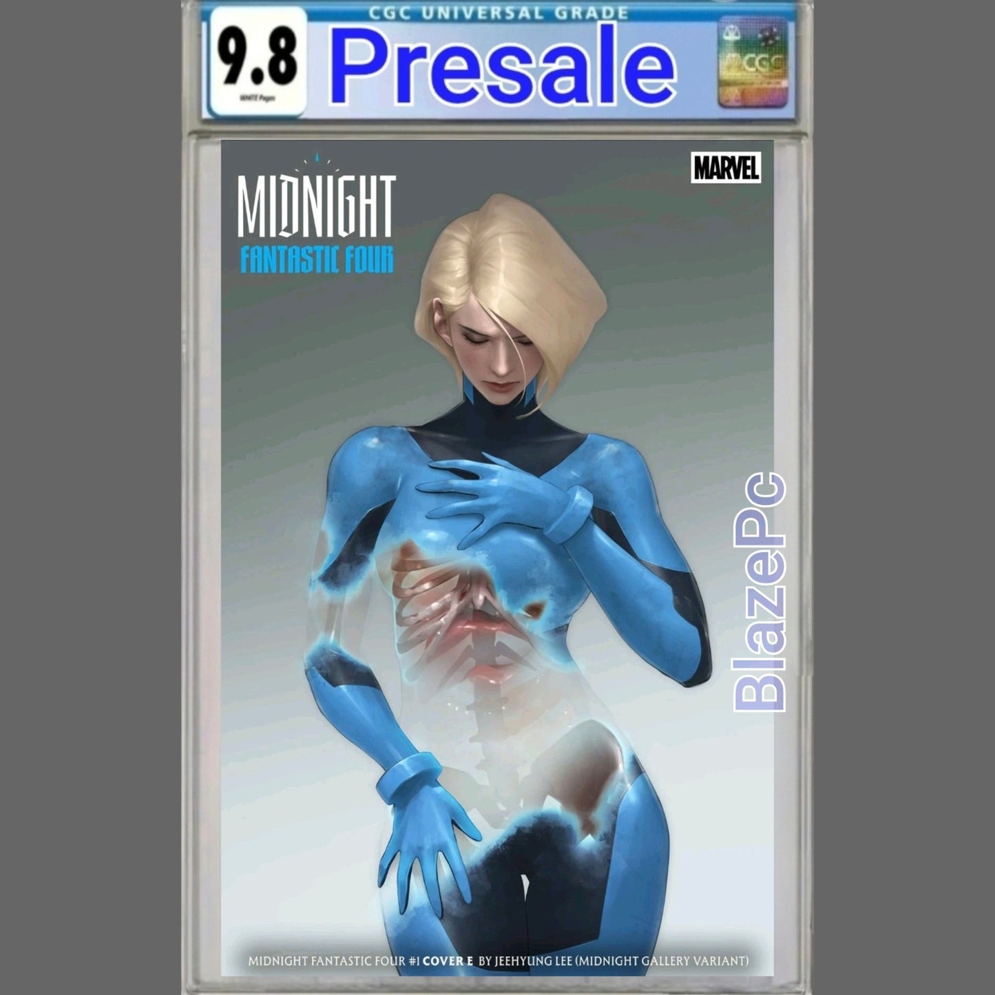 Midnight Fantastic Four #1 CGC 9.8 1:25 Jeehyung Lee Cover E Variant PRESALE