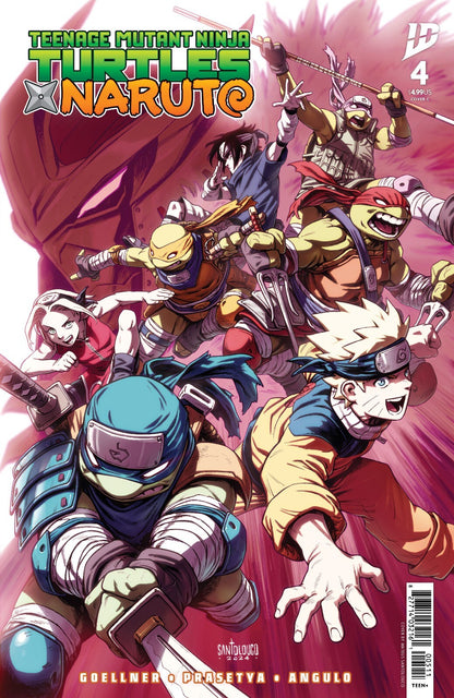 TMNT x Naruto #4 Cover A B C D Variant Set or 1:25 1:50 Options IDW NM