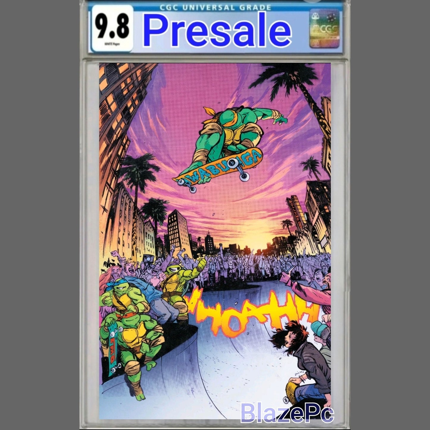 Teenage Mutant Ninja Turtles #13 CGC 9.8 1:75 Johnson Virgin Variant PRESALE
