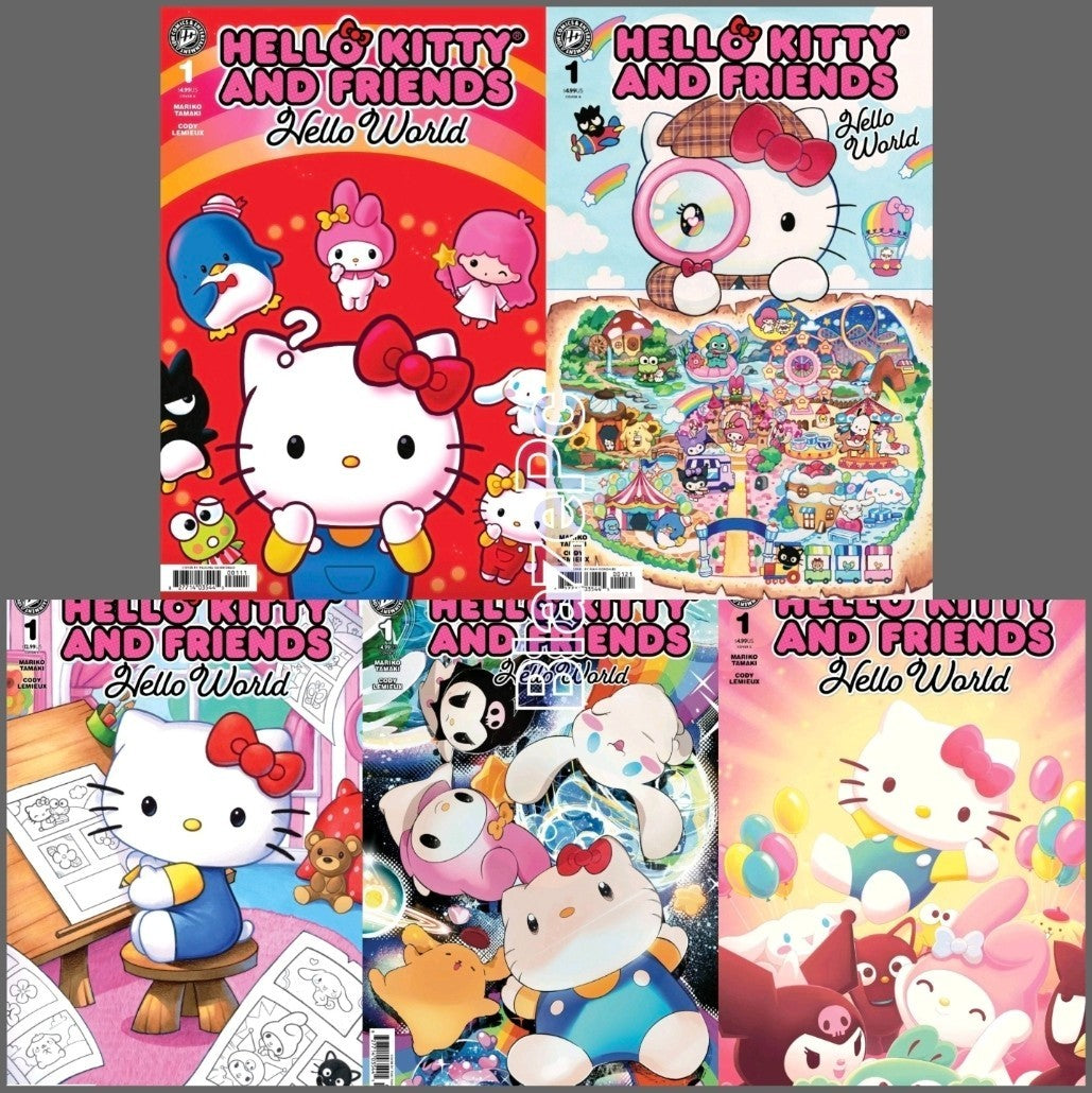 Hello Kitty and Friends Hello World #1 A B C D E 1:25 1:50 Options Presale 8/12