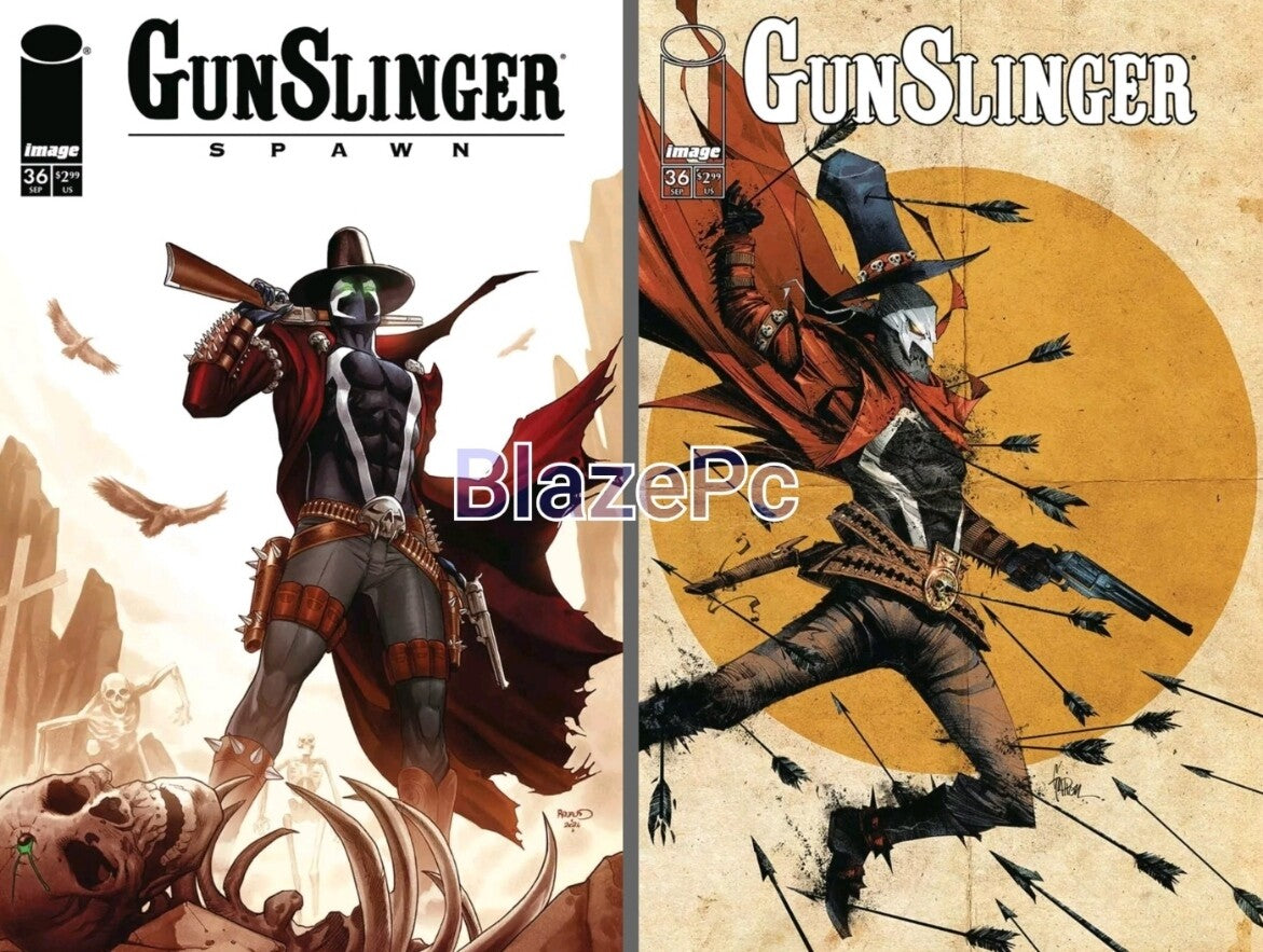 Gunslinger Spawn #36 Cover A B Variant Set Option Image Comics 2024 NM