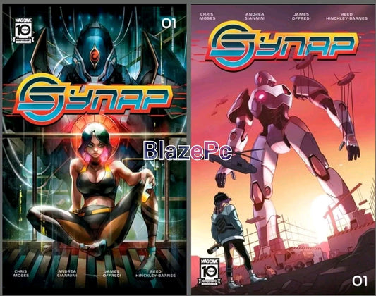Synap #1 Cover A B Variant Set Options Mad Cave Studios 2024 NM