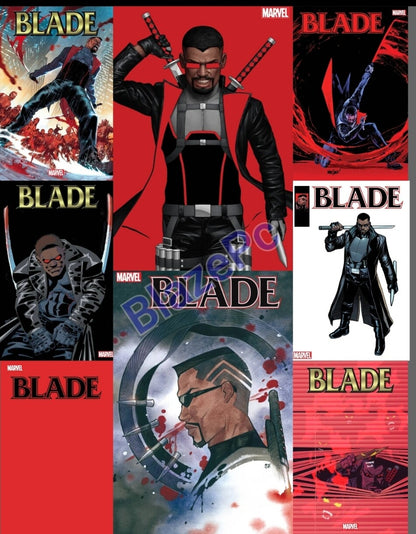 Blade #1 Cover A B C D E F G H Variant Set or 1:25 1:50 Options Marvel 2023 NM