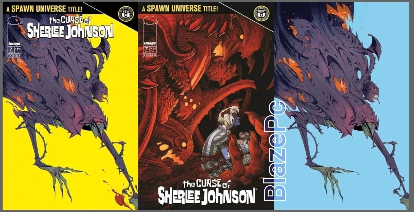 Spawn The Curse Sherlee Johnson #7 A B C Variant Set Options Image Presale 8/26