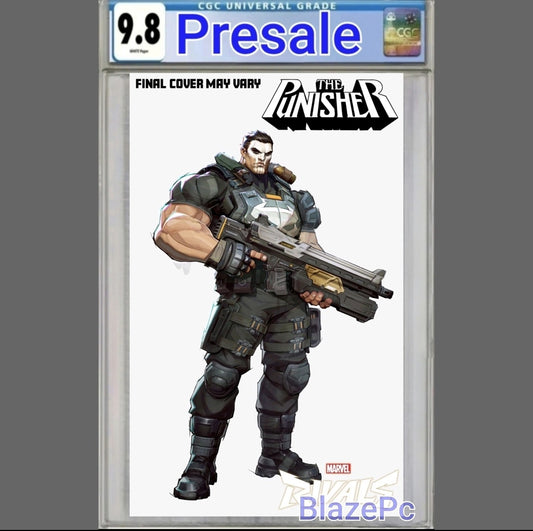 Punisher #1 CGC 9.8 Netease Marvel Rivals Variant 1st Print 2026 PRESALE