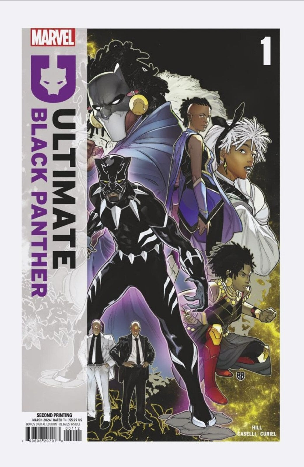 Ultimate Black Panther #1 2nd Print Silva Variant Bundle Options Marvel 2024 NM