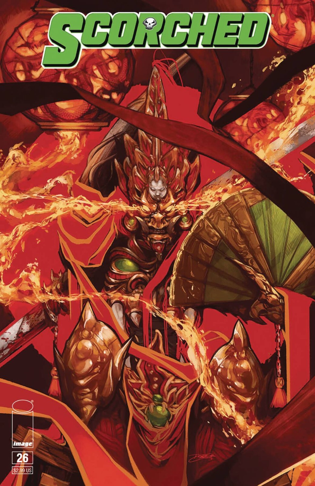 The Scorched #26 Cover A B Variant Set Options Spawn Image 2024 NM