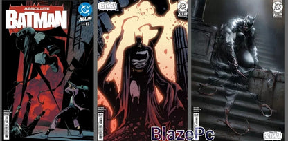 Absolute Batman #3 Cover A B C Variant Set or 1:25 Options DC 2024 NM