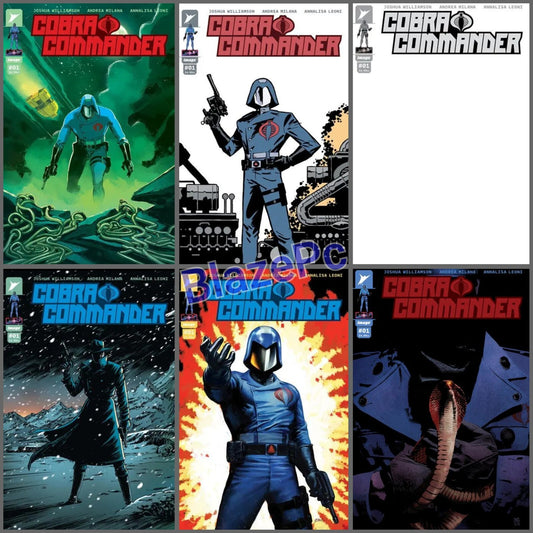 Cobra Commander #1 Cover A B G Variant Set or 1:10 1:25 1:50 Options Image NM
