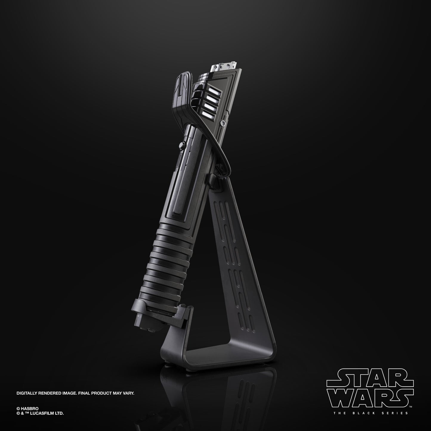 Star Wars Black Series Mandalorian Darksaber Force Fx Elite Lightsaber New 1st