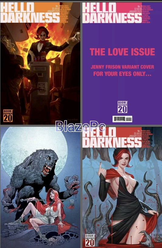 Hello Darkness #7 Cover A B C D Variant Set Options Boom! Studios 2025 NM