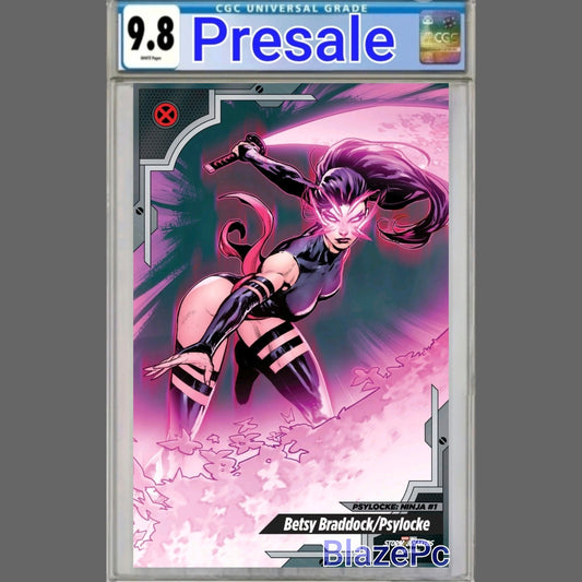 Psylocke Ninja #1 CGC 9.8 Juan Frigeri X-Men Variant Marvel 2026 PRESALE