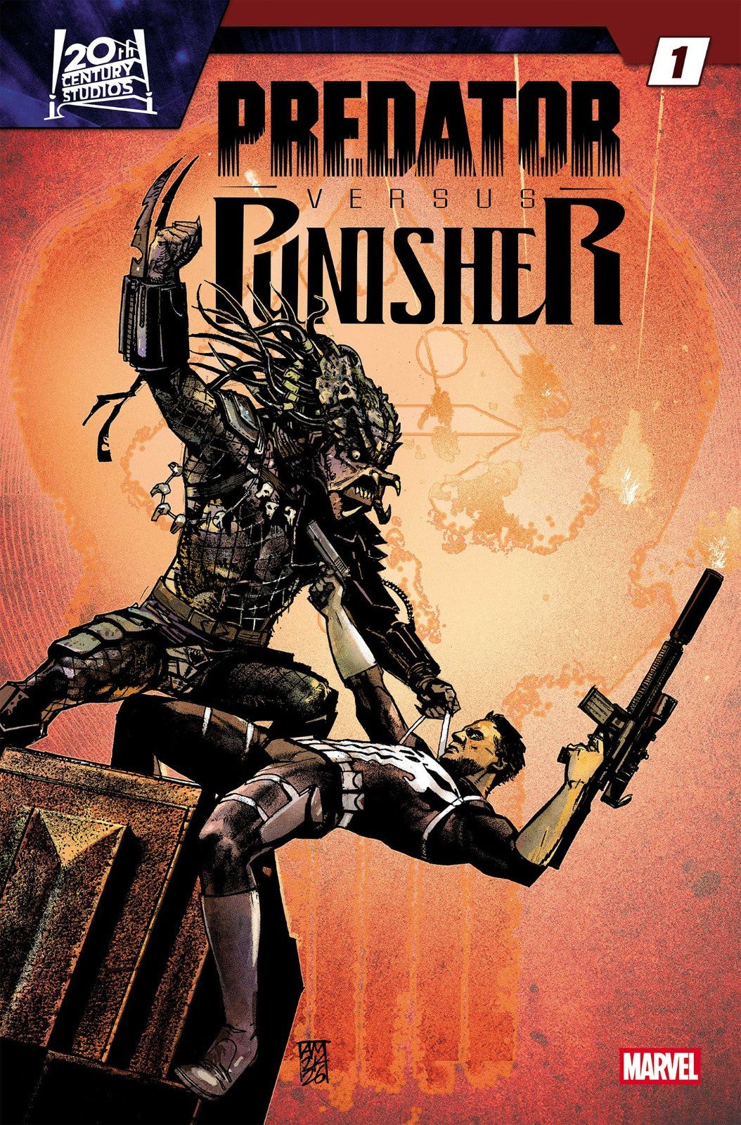 Predator Vs Punisher #1 Cover A B C D E Variant Set Options 2026 Presale 11/11