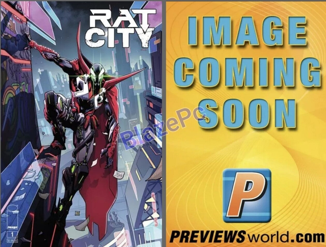 Rat City #1 Cover A B Variant Set Options Spawn Image Comics 2024 NM