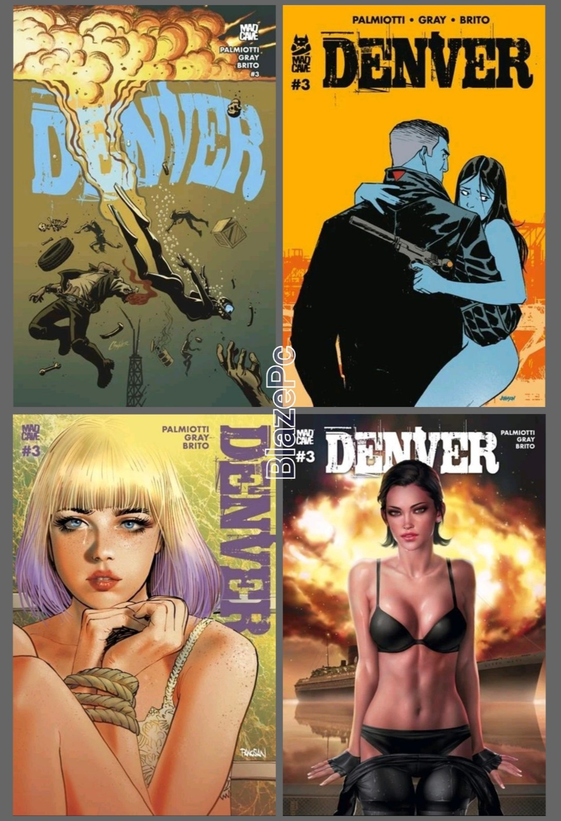 Denver #3 Cover A B C D Variant Set Options Mad Cave Studios 2026 Presale 10/28