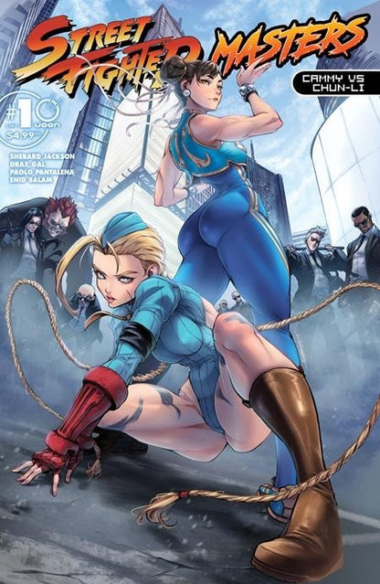 Street Fighter Masters Cammy Vs Chun Li #1 A B C Variant Set Option Presale 10/7
