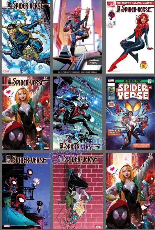Edge of Spider-Verse #1 A B C D E F G Variant Set or 1:25 1:100 Option 2024 NM