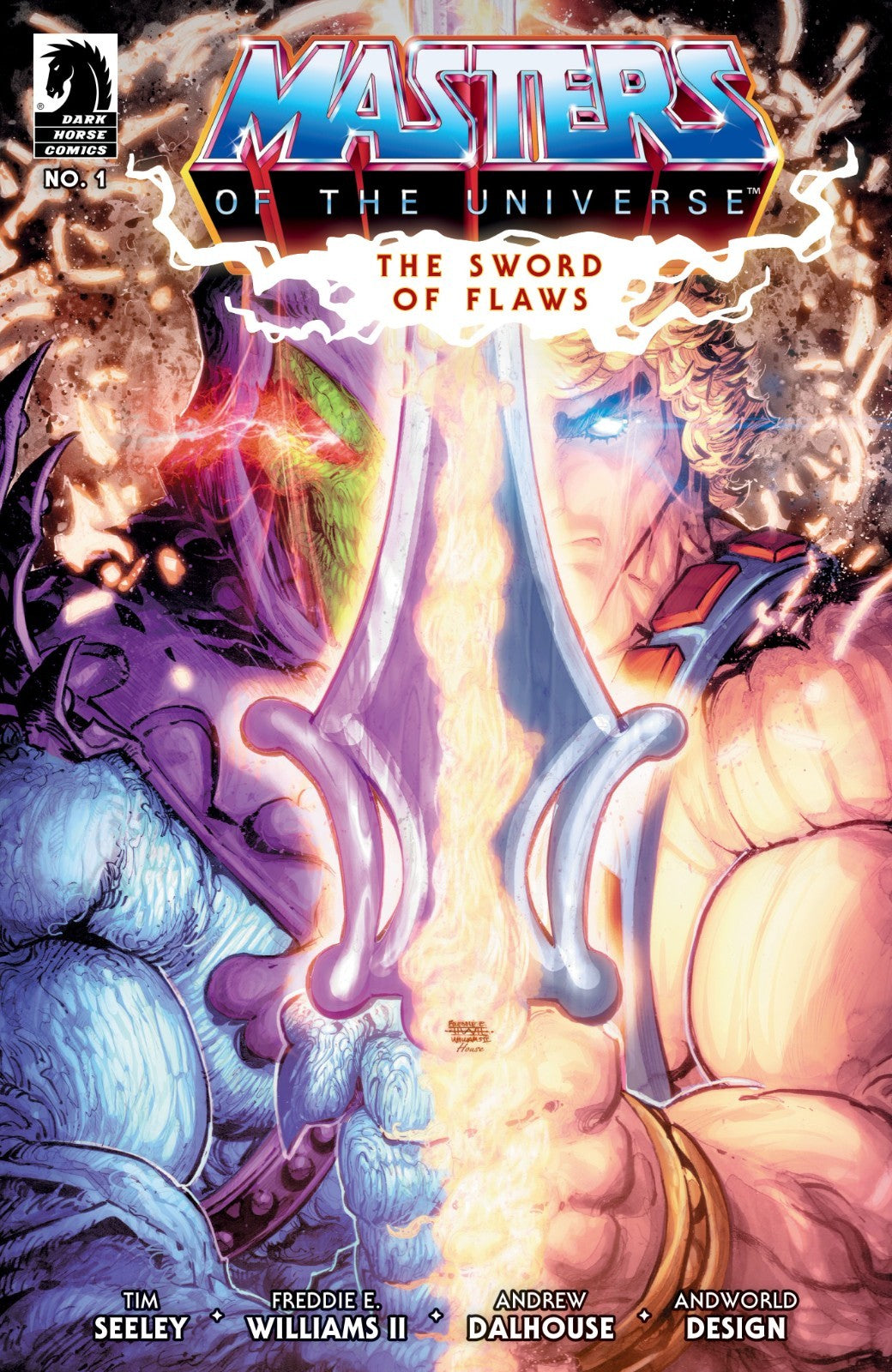 He-Man The Sword of Flaws Part 1 #1 A B Variant Set Option Presale 9/24