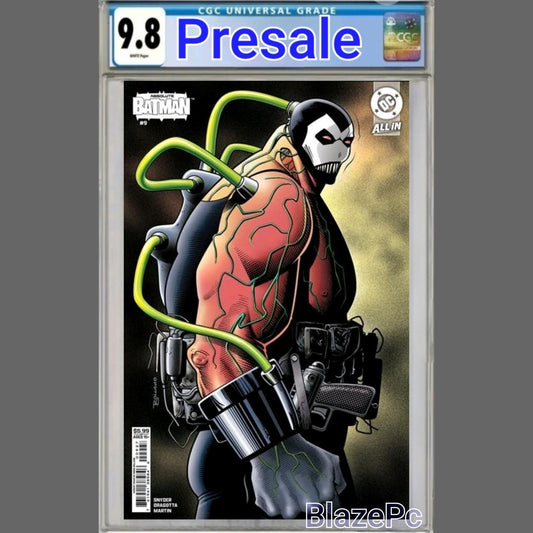 Absolute Batman #9 CGC 9.8 Cover F Brian Bolland Variant Bane 2025 PRESALE