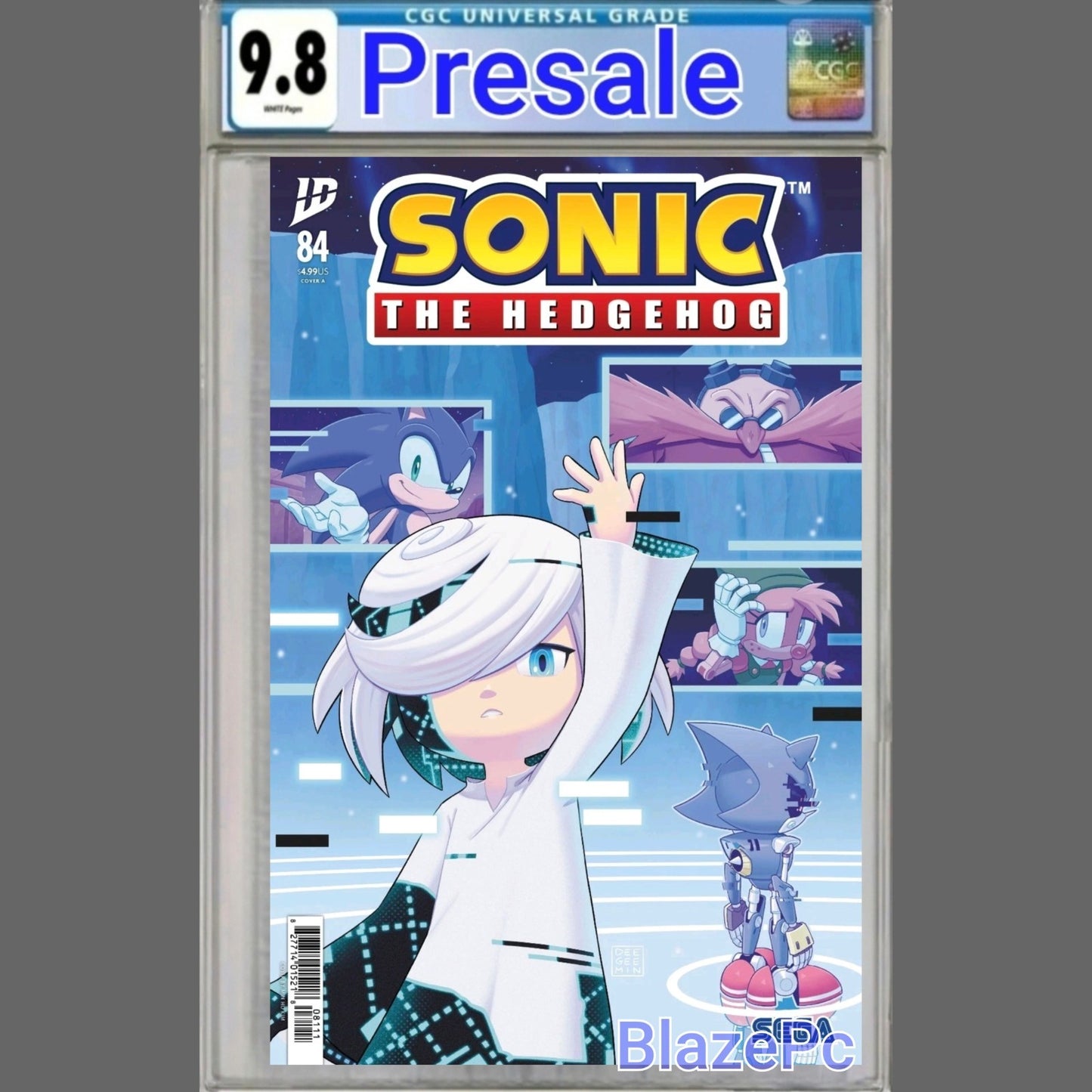 Sonic The Hedgehog #84 CGC 9.8 Cover A 1st Print Kim IDW 2026 PRESALE