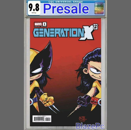 Generation X-23 #1 CGC 9.8 Skottie Young Variant 1st Print Marvel 2026 PRESALE