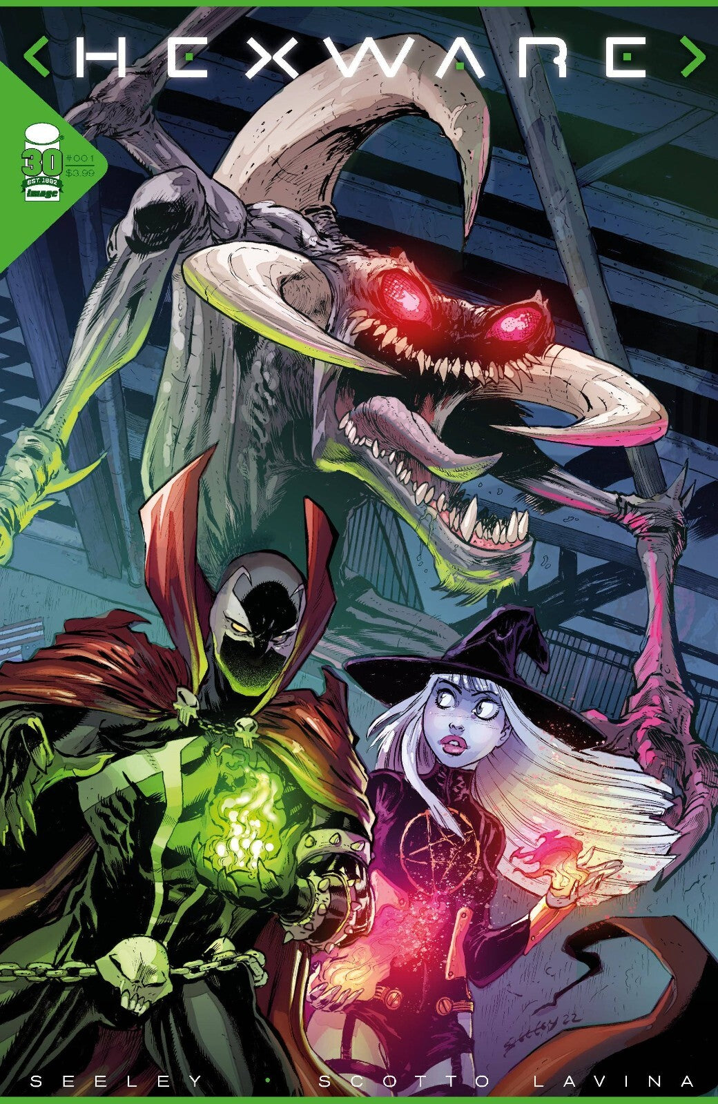 Hexware #1 Cover A B C D E Variant Set Options Seeley Spawn Image 2022 NM