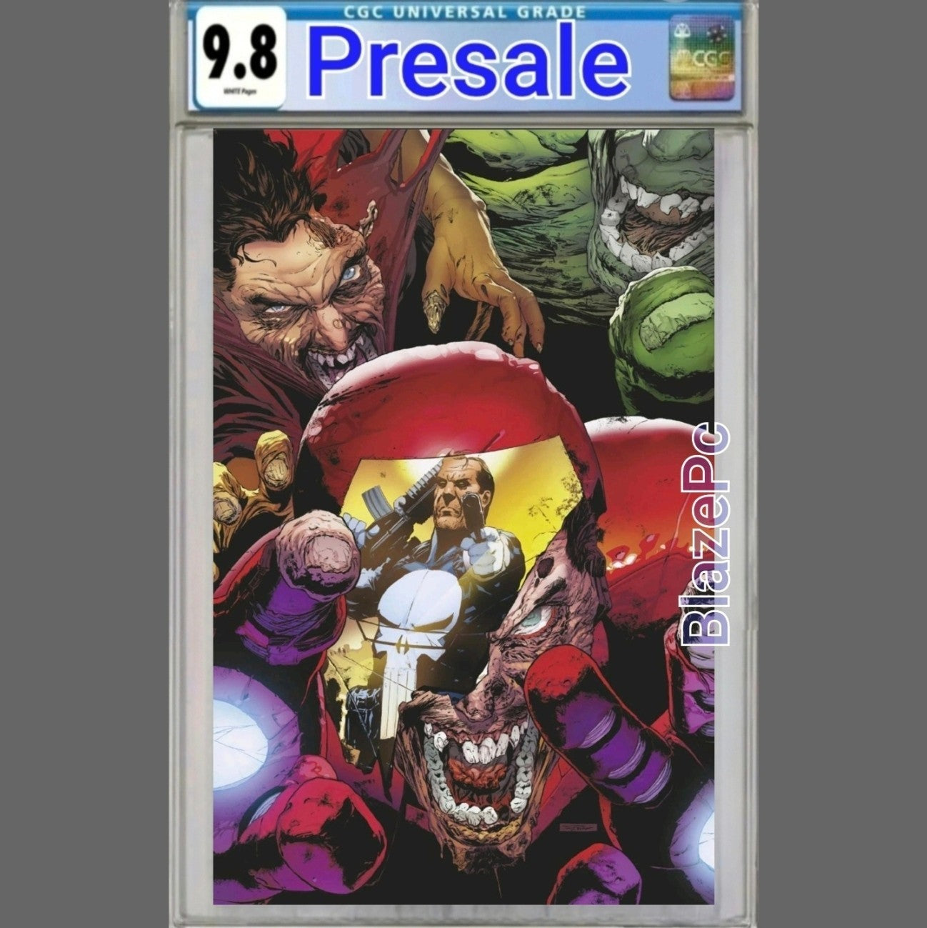 Marvel Zombies War Zone #1 CGC 9.8 1:50 Tony Parker VIRGIN Variant PRESALE