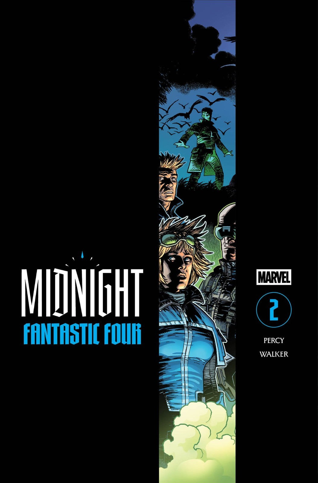 Midnight Fantastic Four #2 Cover A B C D Variant Set Options 2026 Presale 11/18