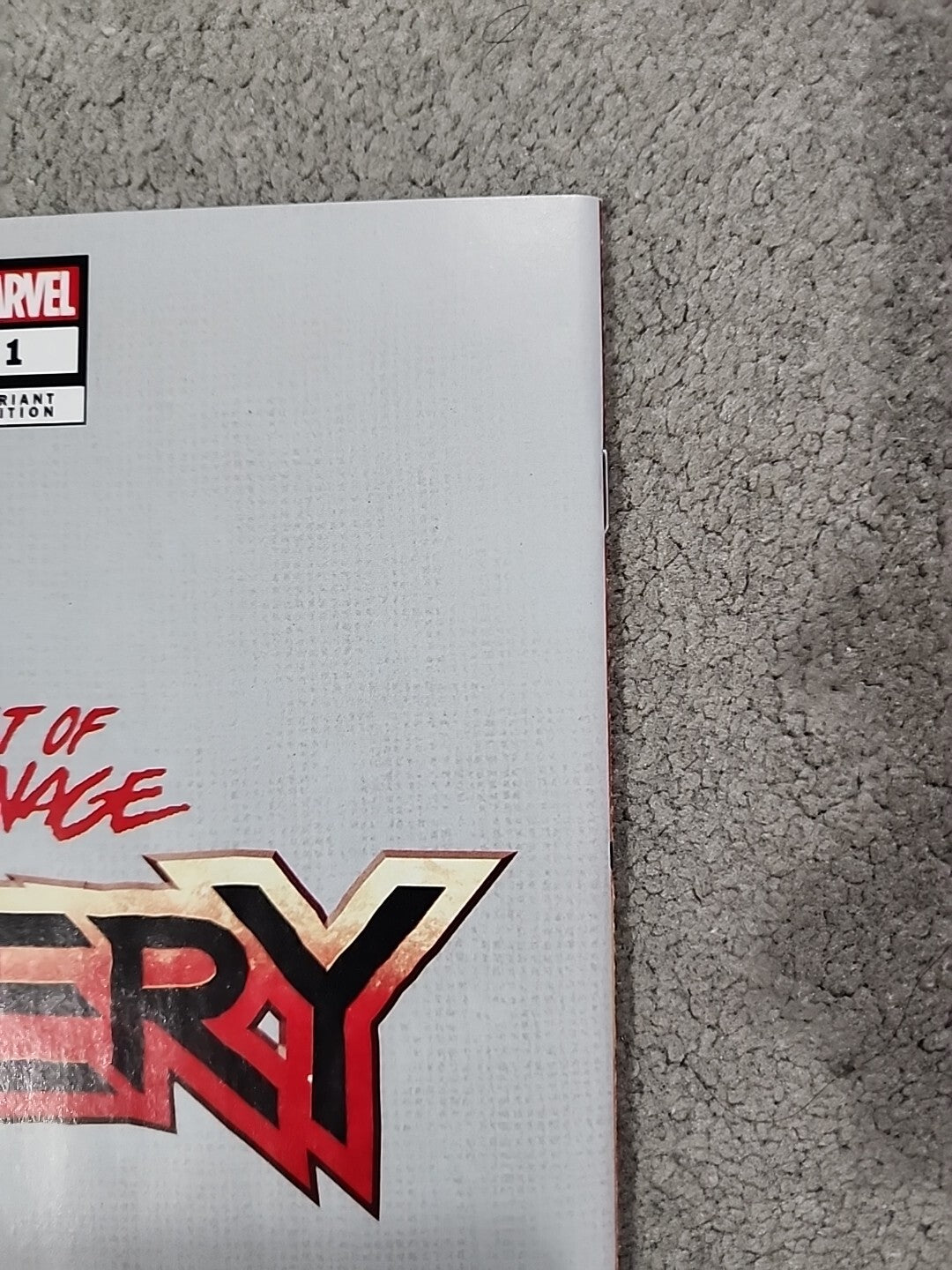 Cult of Carnage: Misery #1 1:25 2nd Print Stegman Virgin Variant 2023 HTF VF/NM