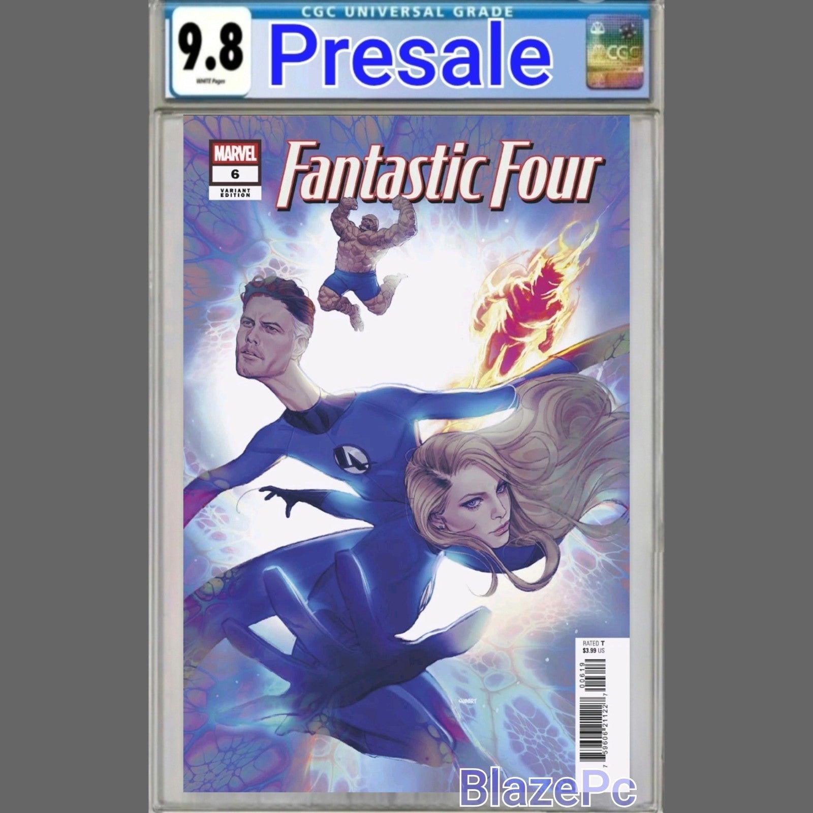 Fantastic Four #6 CGC 9.8 1:25 Joshua Swaby Variant 2025 PRESALE