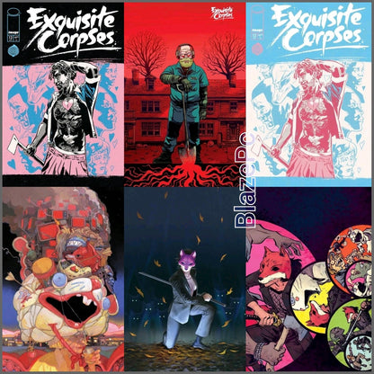 Exquisite Corpses #12 Cover A B C D Variant Set 1:25 1:50 Options Presale 4/22