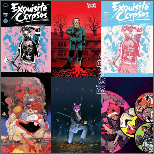 Exquisite Corpses #12 Cover A B C D Variant Set 1:25 1:50 Options Presale 4/22
