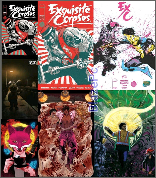 Exquisite Corpses #11 Cover A B C D H Variant Set 1:25 1:50 Option Presale 3/18