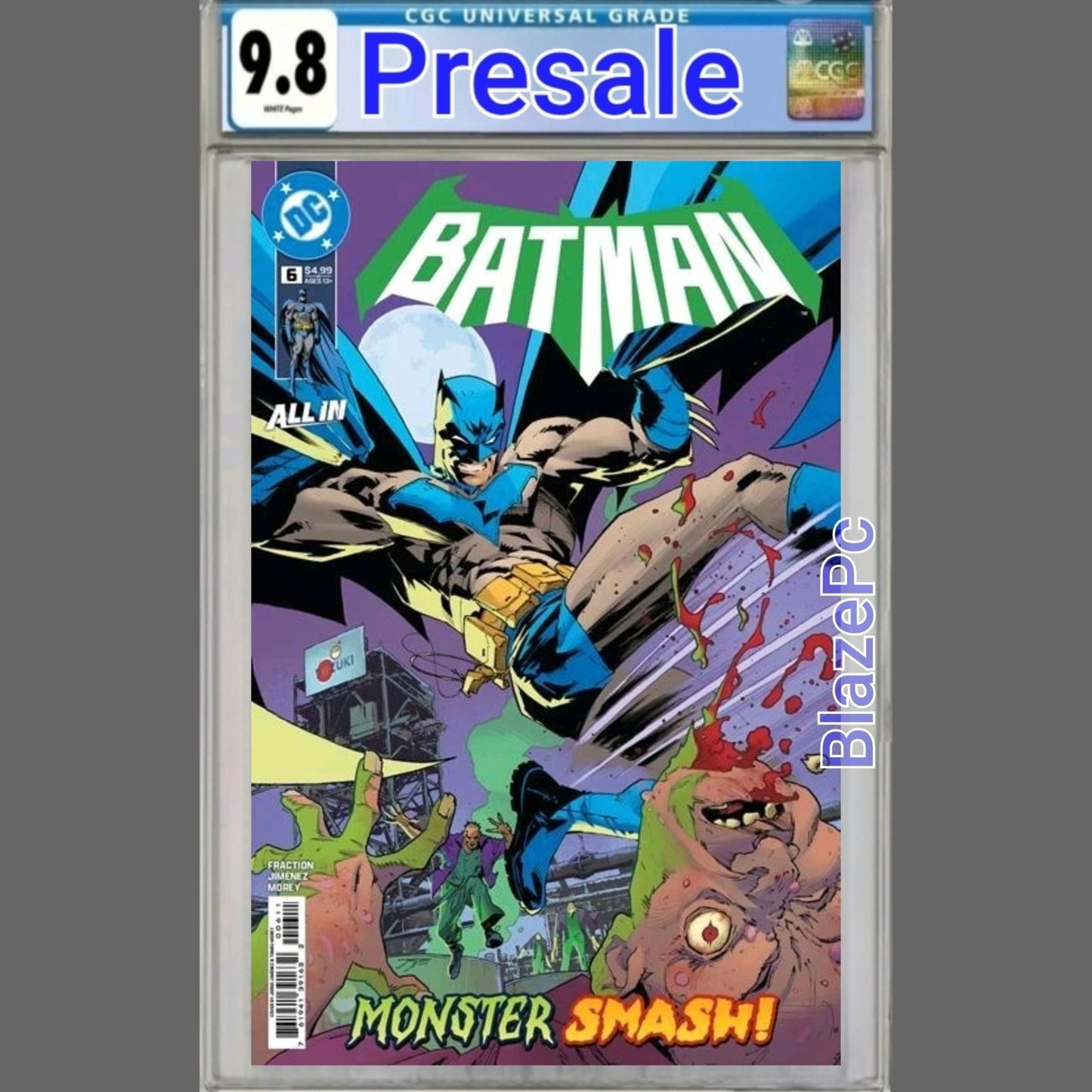 Batman #6 CGC 9.8 Cover A Jorge Jimenez Joker Fraction DC 2026 PRESALE
