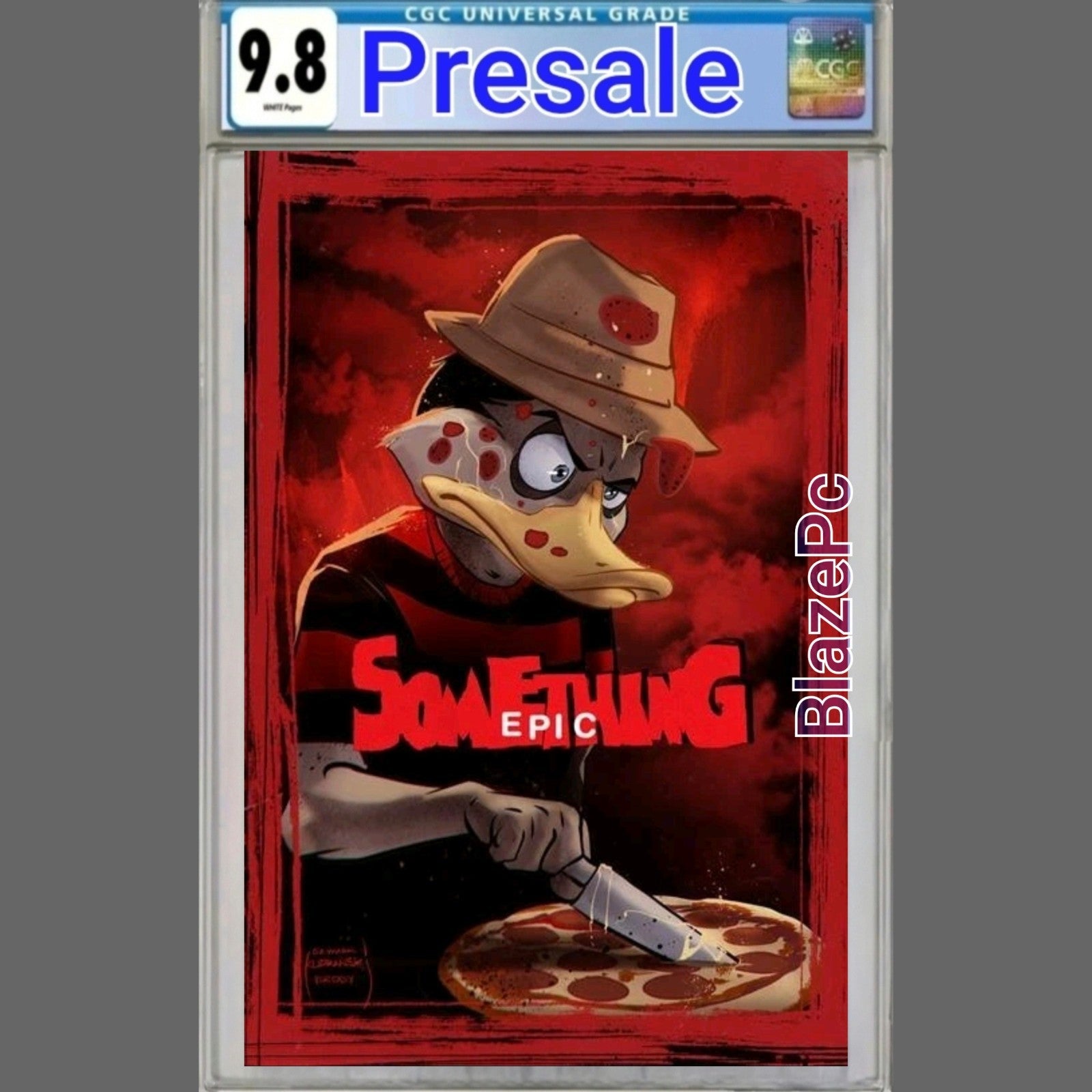 Something Epic #14 CGC 9.8 Cover B Nightmare on Elm Street Homage Variant PRESAL