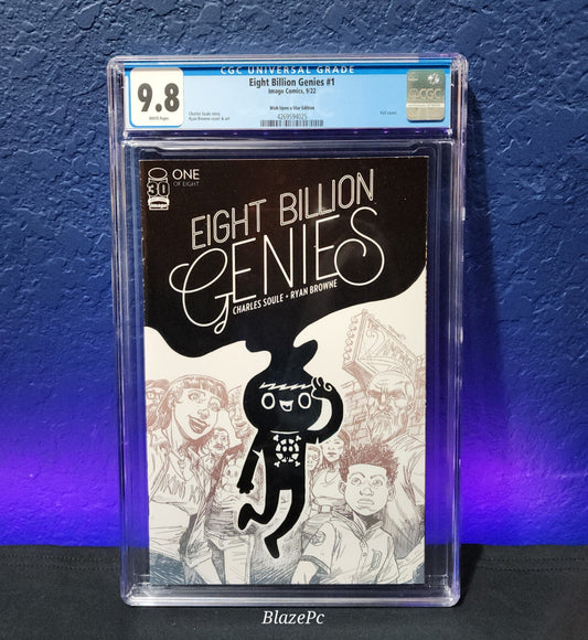 Eight Billion Genies #1 CGC 9.8 NYCC Wish Upon A Star FOIL Variant Soule Image
