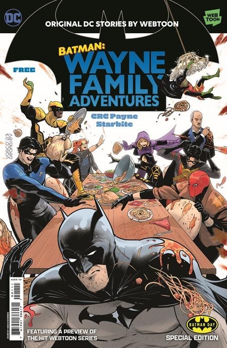 Batman Wayne Family Adventures #1 Payne Starbite Batman Day 2024 NM