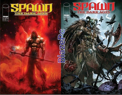 Spawn The Dark Ages #4 Cover A B Variant Set Options Image 2026 Presale 3/25