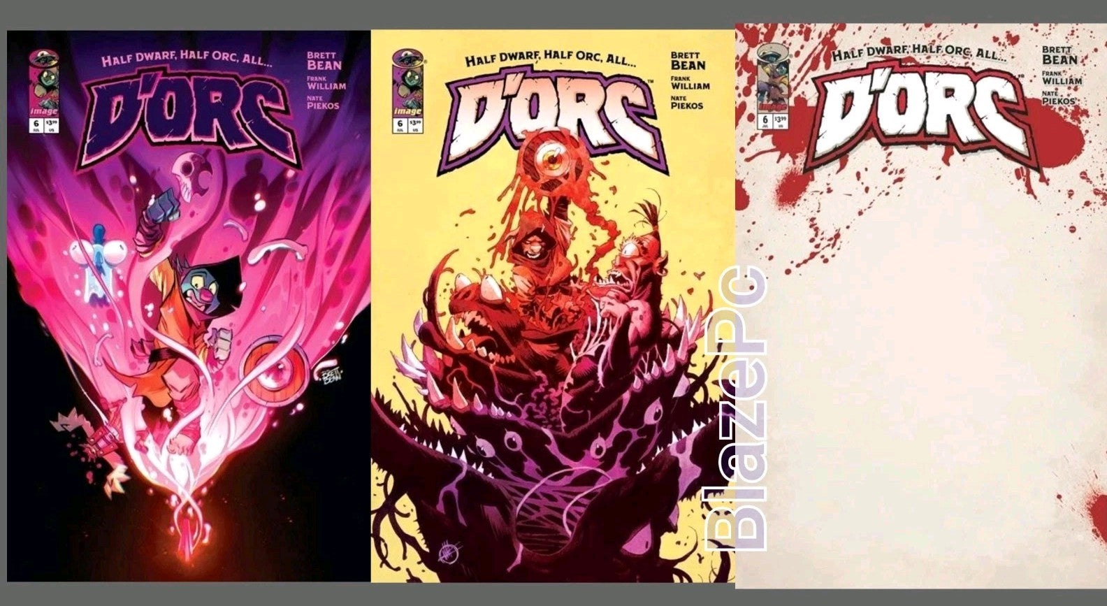 Dorc #6 Cover A B E Variant Set Options Image Comics 2026 Presale 7/15