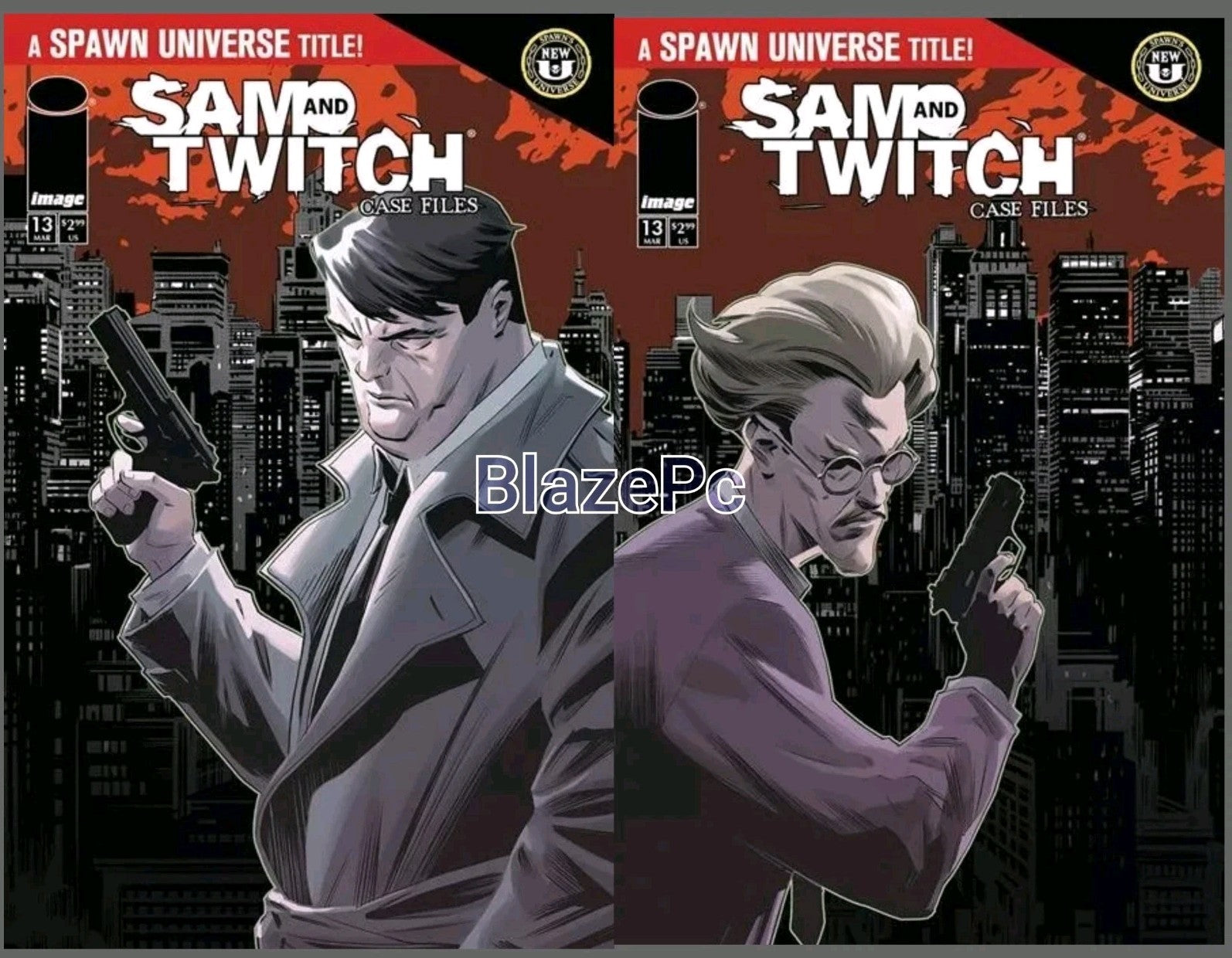 Sam and Twitch Case Files #13 Cover A B Variant Set Options Image Comics NM