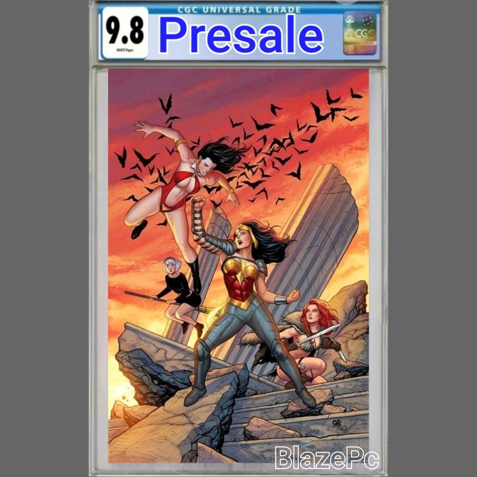 DC K.O. Boss Battle #1 CGC 9.8 Cover D Frank Cho Variant 2026 PRESALE