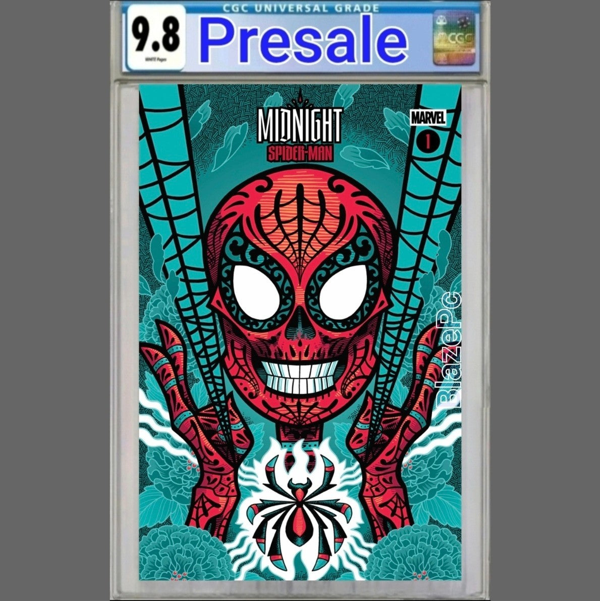 Midnight Spider-Man #1 CGC 9.8 Gonzo Trade Dress Exclusive Variant PRESALE