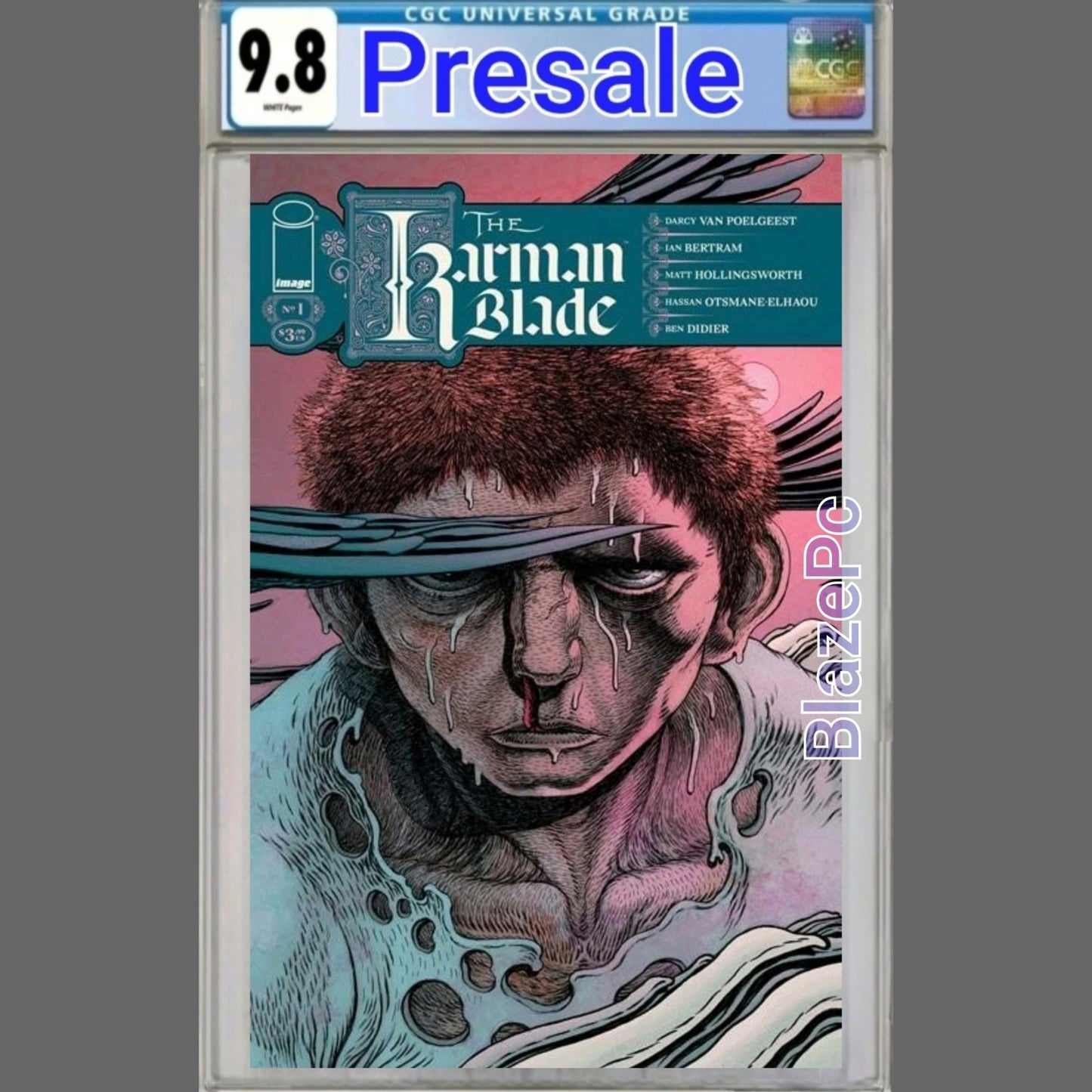 Karman Blade #1 CGC 9.8 Cover A Ian Bertram Image Comics 2026 PRESALE