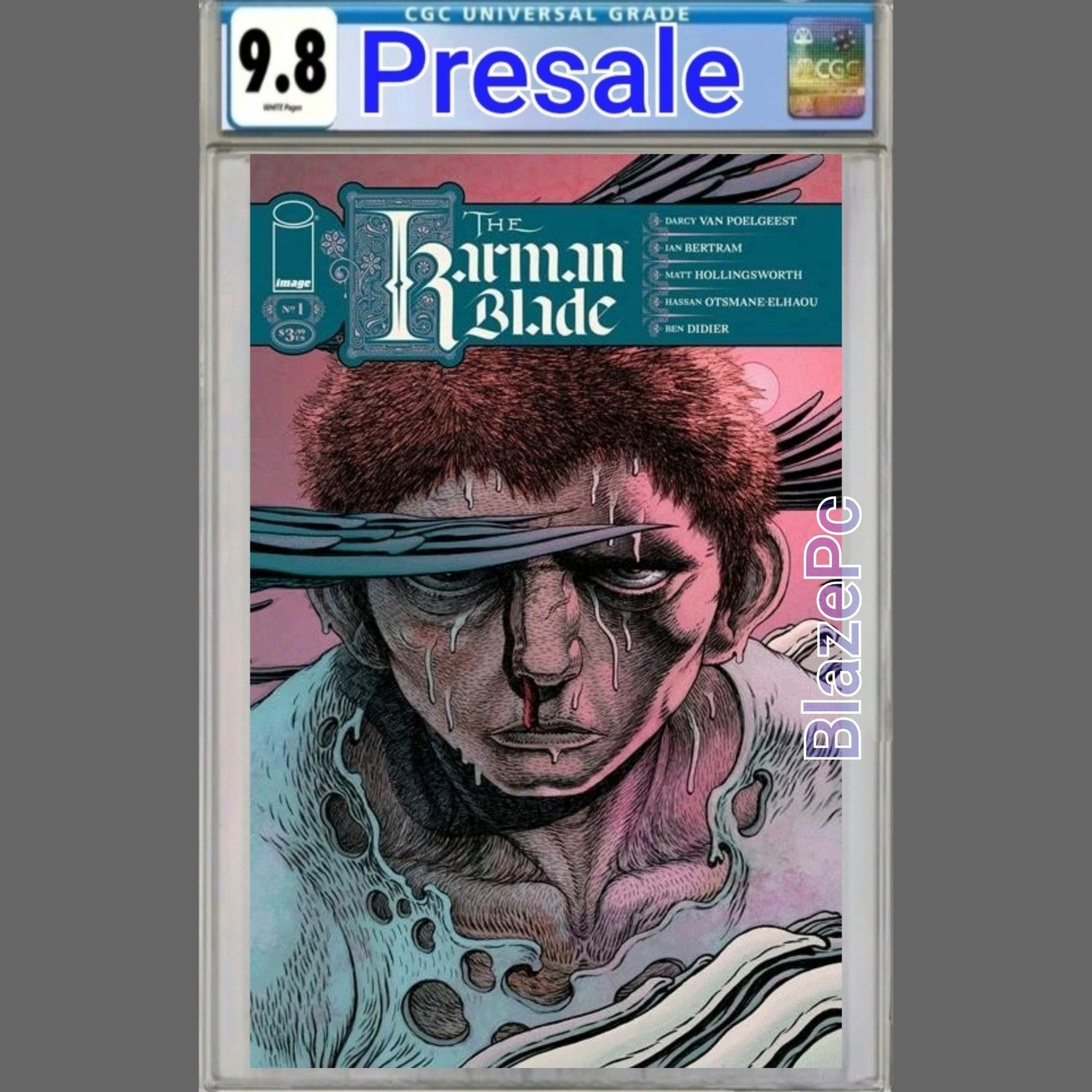 Karman Blade #1 CGC 9.8 Cover A Ian Bertram Image Comics 2026 PRESALE