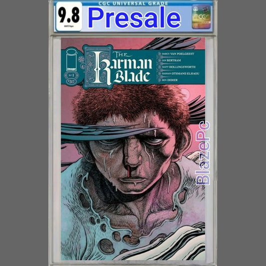 Karman Blade #1 CGC 9.8 Cover A Ian Bertram Image Comics 2026 PRESALE