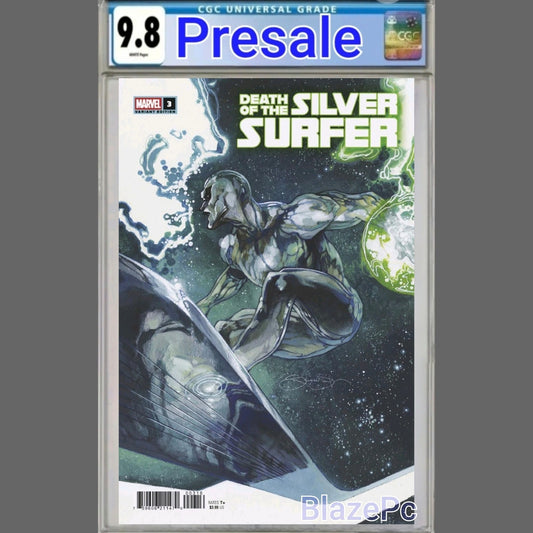 Death Of The Silver Surfer #3 CGC 9.8 1:25 Simone Bianchi Variant PRESALE