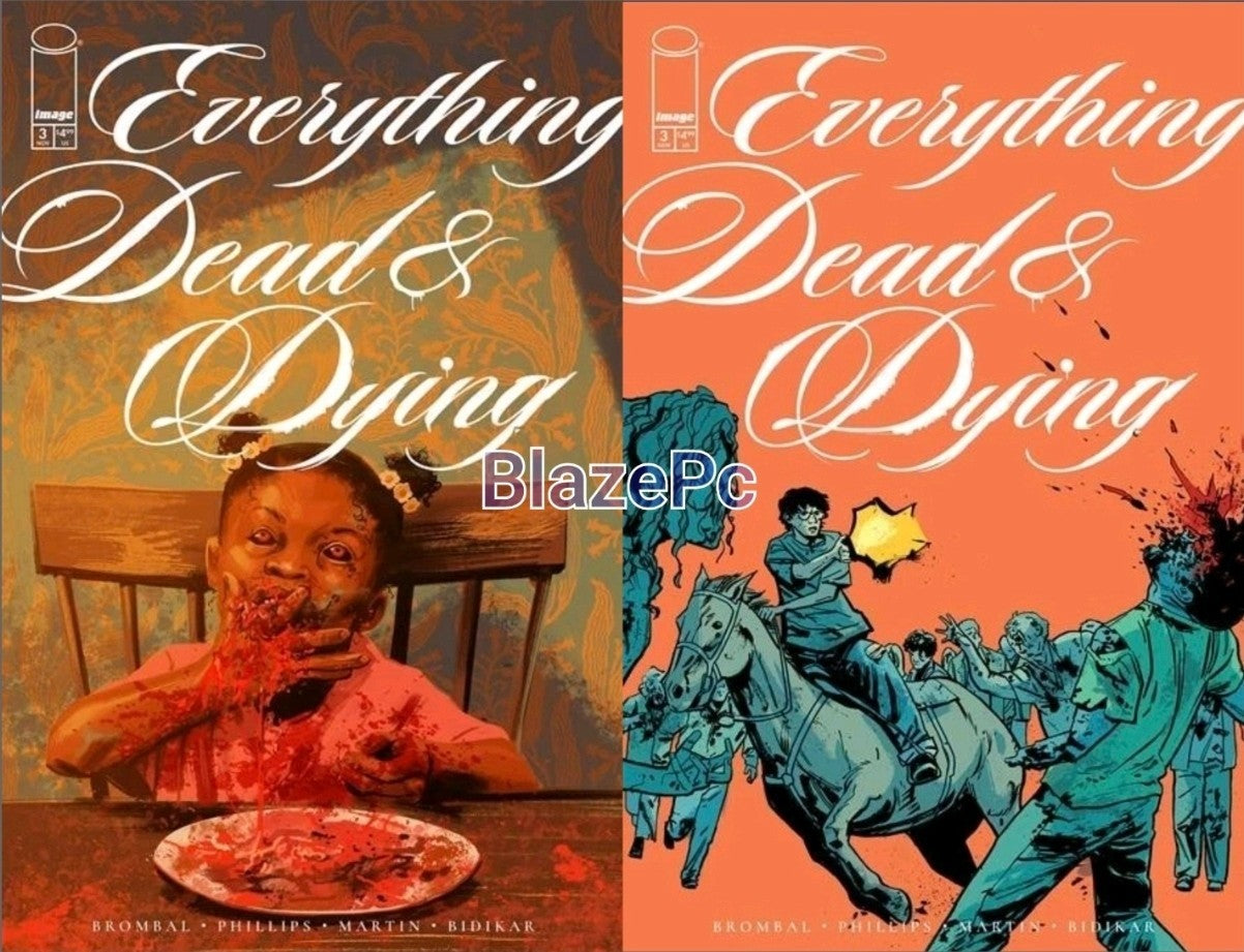 Everything Dead & Dying #3 Cover A B Variant or 1:10 Options Image Presale 11/19