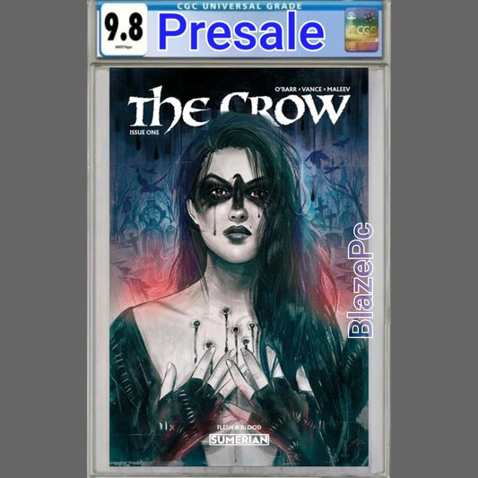 The Crow Flesh and Blood #1 CGC 9.8 Cover A Suspiria Vilchez 2026 PRESALE